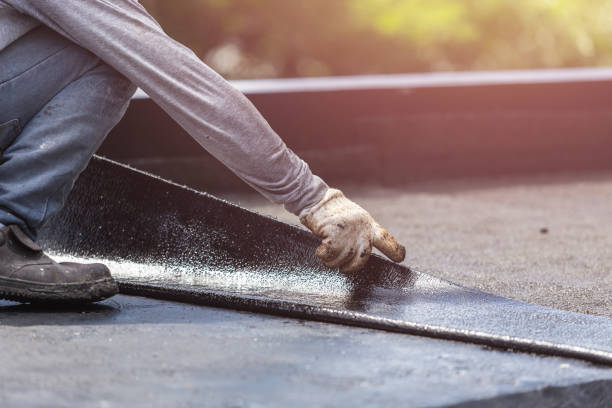 Professional Emergency Waterproofing technician working in Mooreland, IN